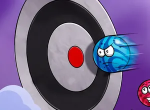 Bersaglio rotondo con biglie