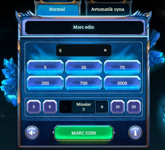 Melbet onlayn kazinosunda Azərbaycanda real pula Minesweeper oynayın